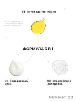 Йогурт для рук и кутикулы Черная Смородина 50г