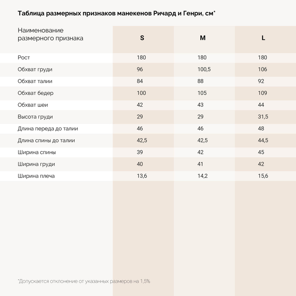 Манекен портновский мужской Генри, комплект Стандарт, цвет черный, размер L, в комплекте подставка «Звезда» и магнит-трафарет