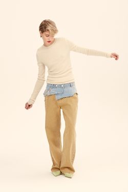 Пояс со стразами (Королева танцпола), голубой