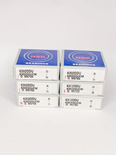 Подшипник NSK 6302DDUCM 12х37х12 мм к-т 4 шт.