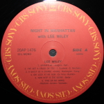 Lee Wiley / Night In Manhattan (LP)
