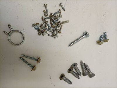 ZWQ5105 кт13 Крепеж, хомуты для стиральной машины Zanussi б/у