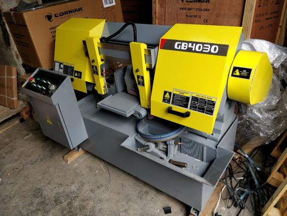 Станок ленточнопильный полуавтоматический REALREZ GB4030