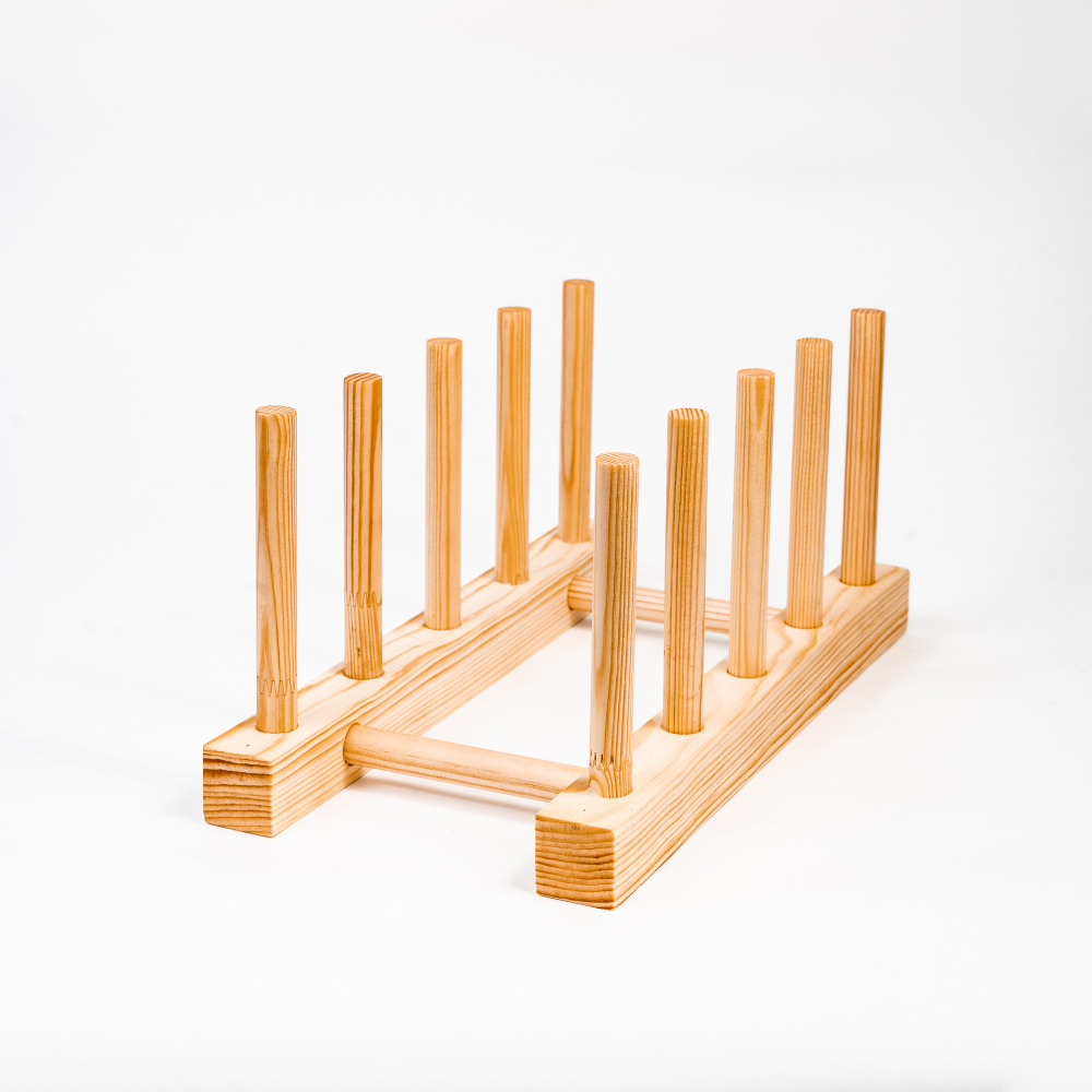 Сушилка для посуды из древесины кедра SPD1