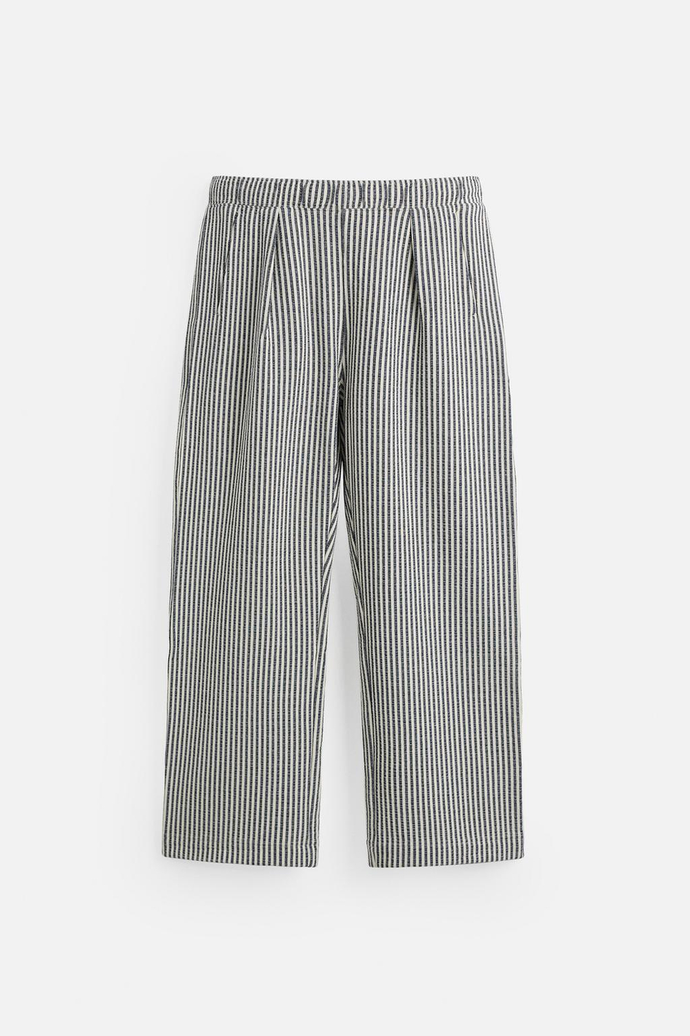 Брюки relaxed fit seersucker
