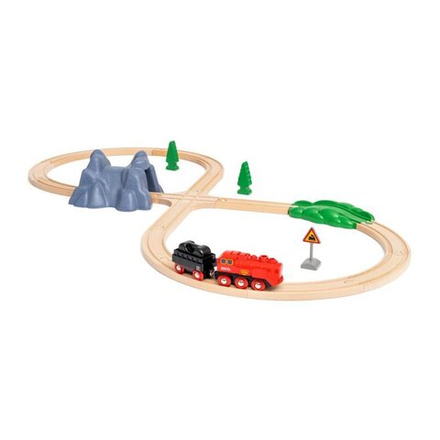 Brio - Trains &amp; Vehicles Набор с поездом на пару на батарейках 36017