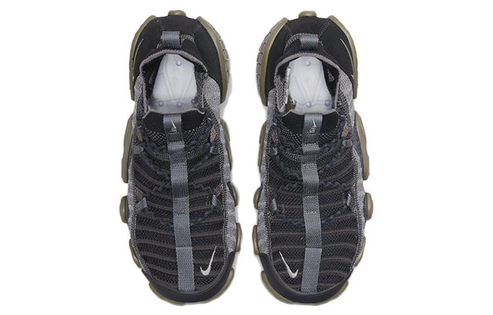 Кроссовки Nike Ispa Link "Black And Medium Olive"