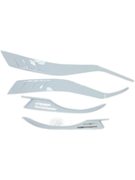 Накладка на фары серебристые Кобальт