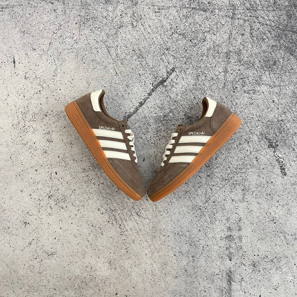Кроссовки Adidas Spezial brown/white