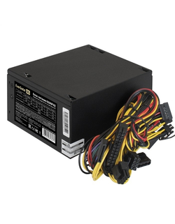 Блок питания Exegate EX264476RUS-PC Блок питания 650W ExeGate 650NPXE (ATX, PPFC, PC, 12cm fan, 24pin, (4+4)pin, PCIe, 3xSATA, 2xIDE, black, кабель 220V в комплекте)