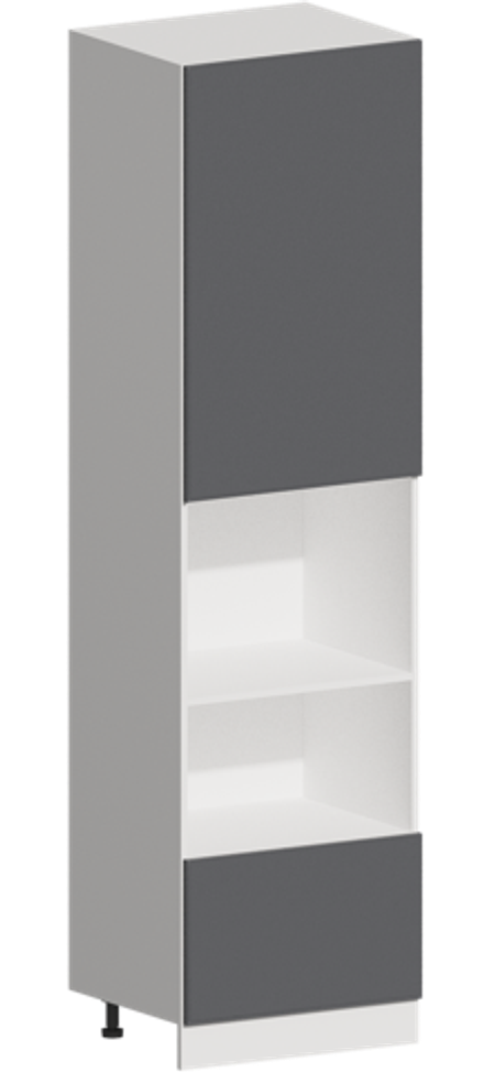 Кухня Модуль ШП 606М Графит / Графит Софт