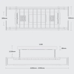 Электросушилка WULIAN Электрическая настенная сушилка
