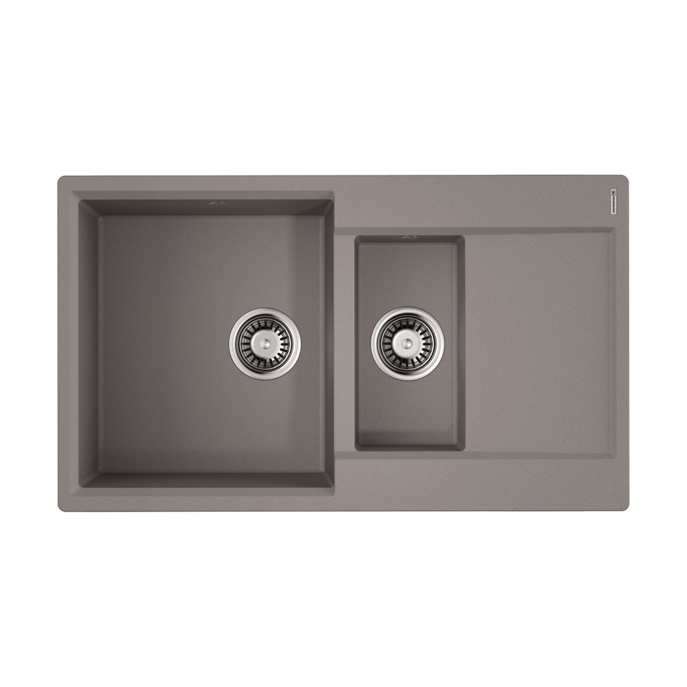 кухонная мойка Omoikiri Daisen 86-2-GR Artgranit/leningrad grey