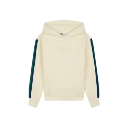 Детская теннисная куртка Roland Garros Color Lines - ecru