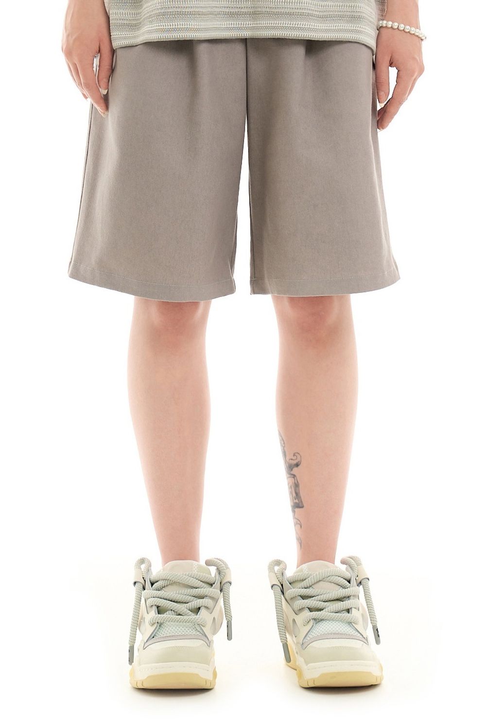 Шорты Issaya Bermuda Loose бежевые