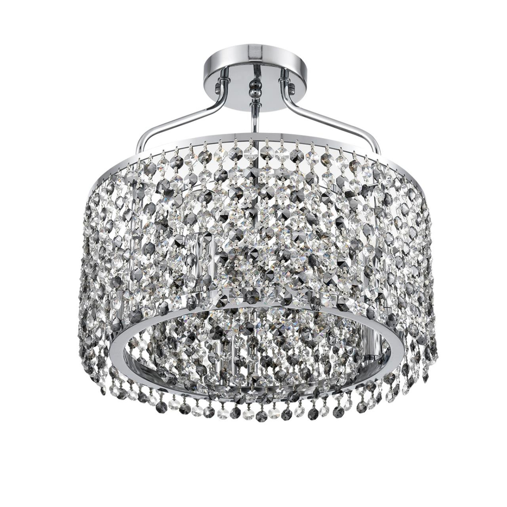 8244/5C CLASSI LN26 206 хром, металл/хрусталь Люстра потолочная E14 5*40W 220V LAYLA