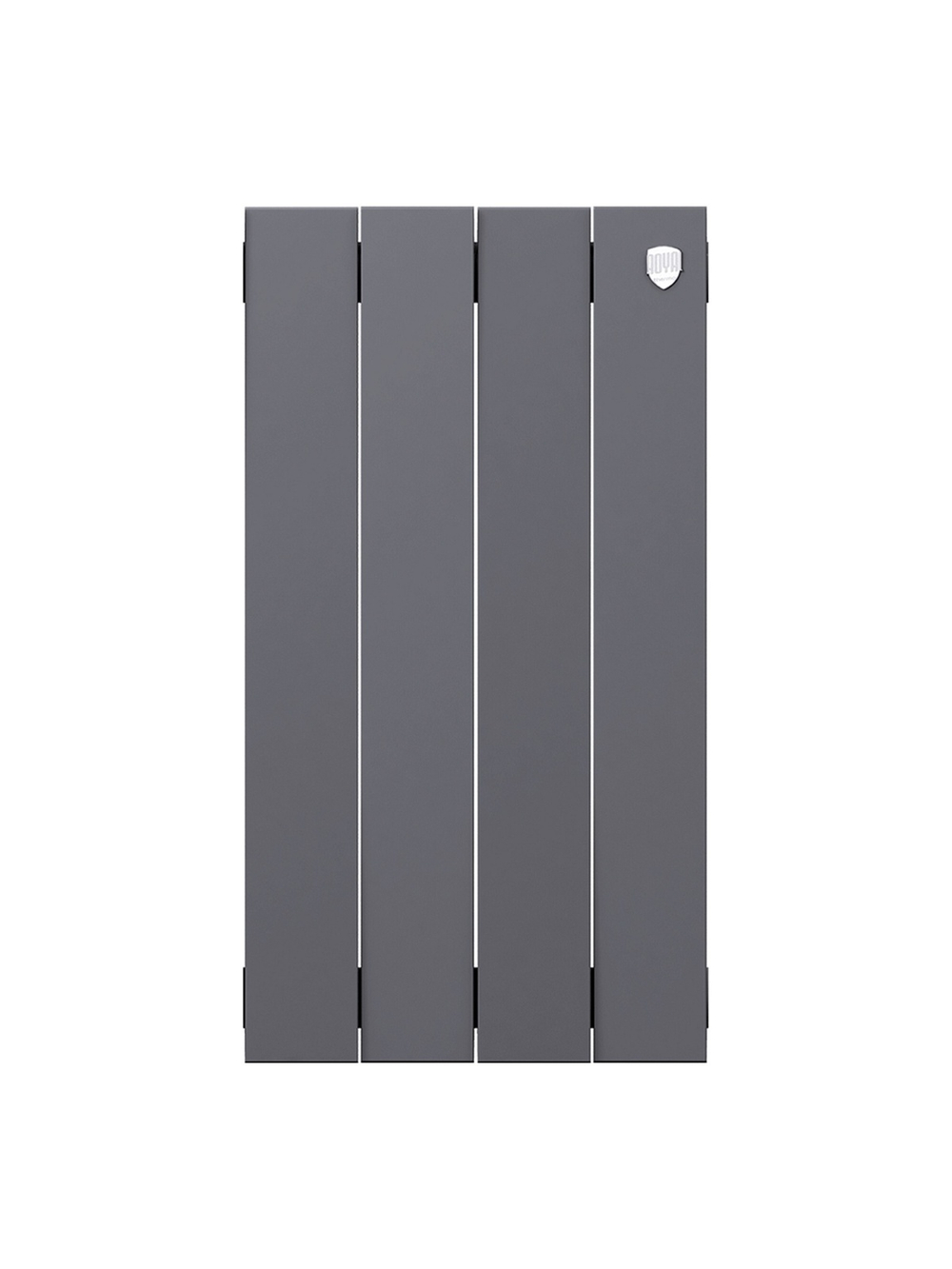 Радиатор биметаллический Royal Thermo PianoForte 500 Серебристый - 4 секц.