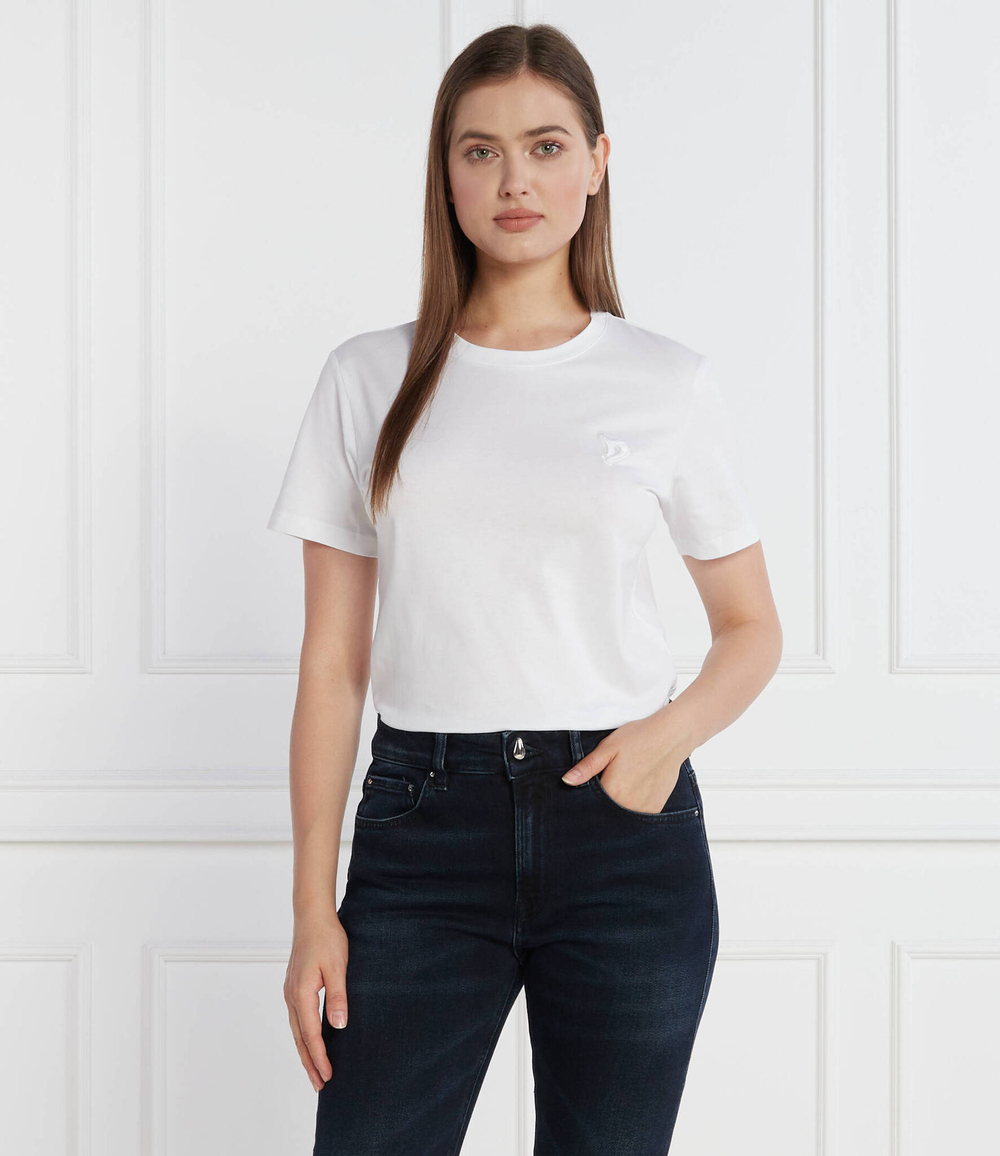 Футболка DONDUP - made in Italy - белый(S746 JF0271D FZ4)