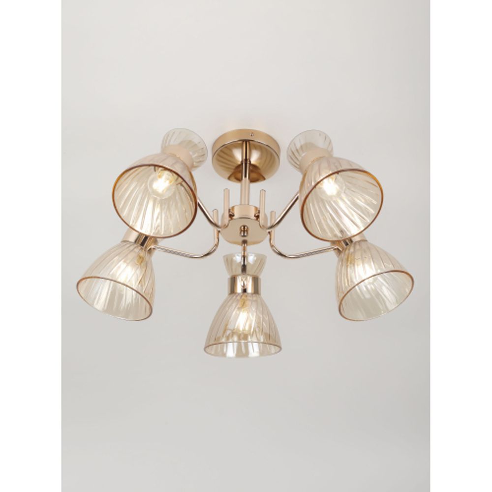 Люстра Rivoli   9183-305 5хЕ27 60 Вт модерн