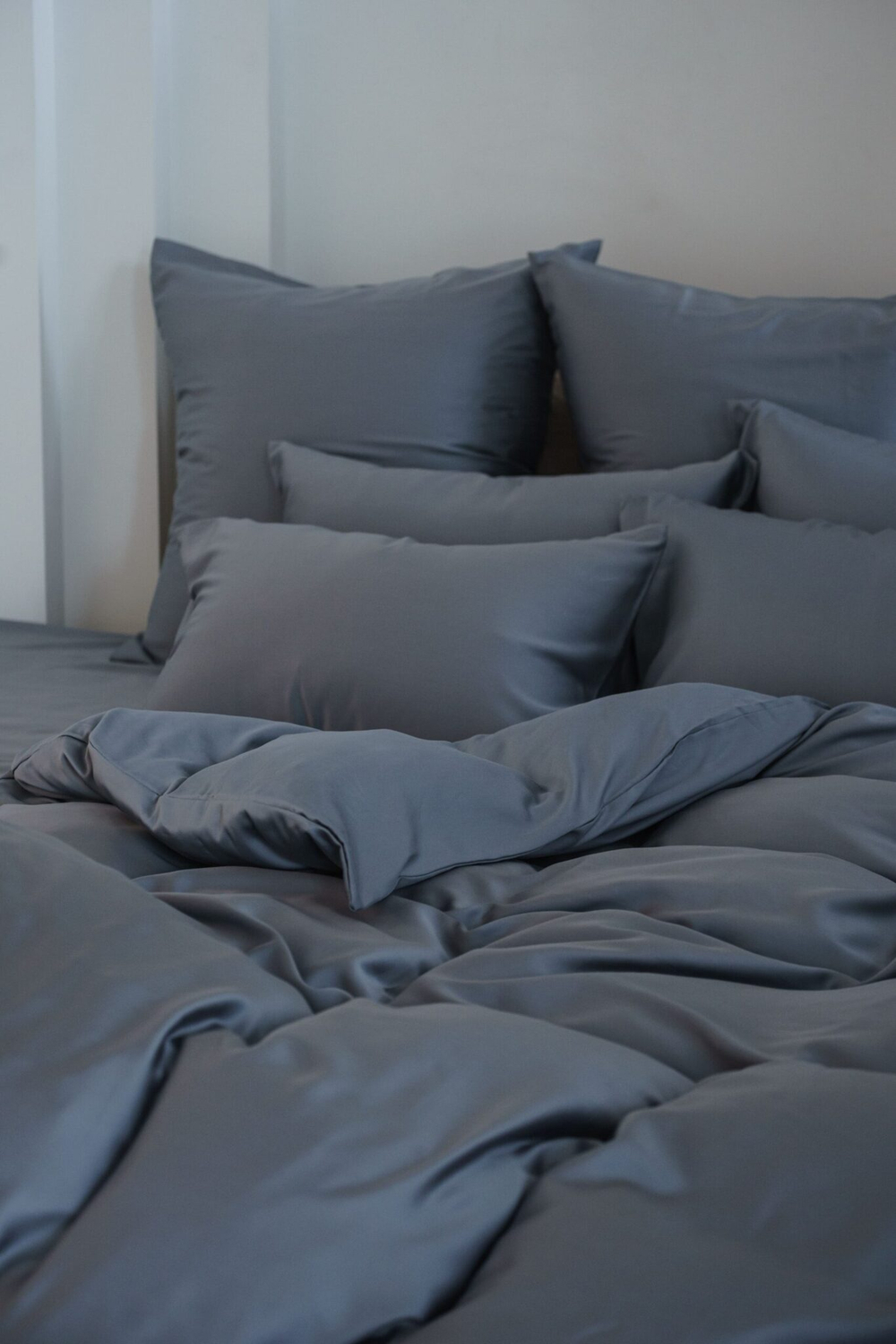 Пододеяльник 150x200 German Grass Grey Brilliant серый