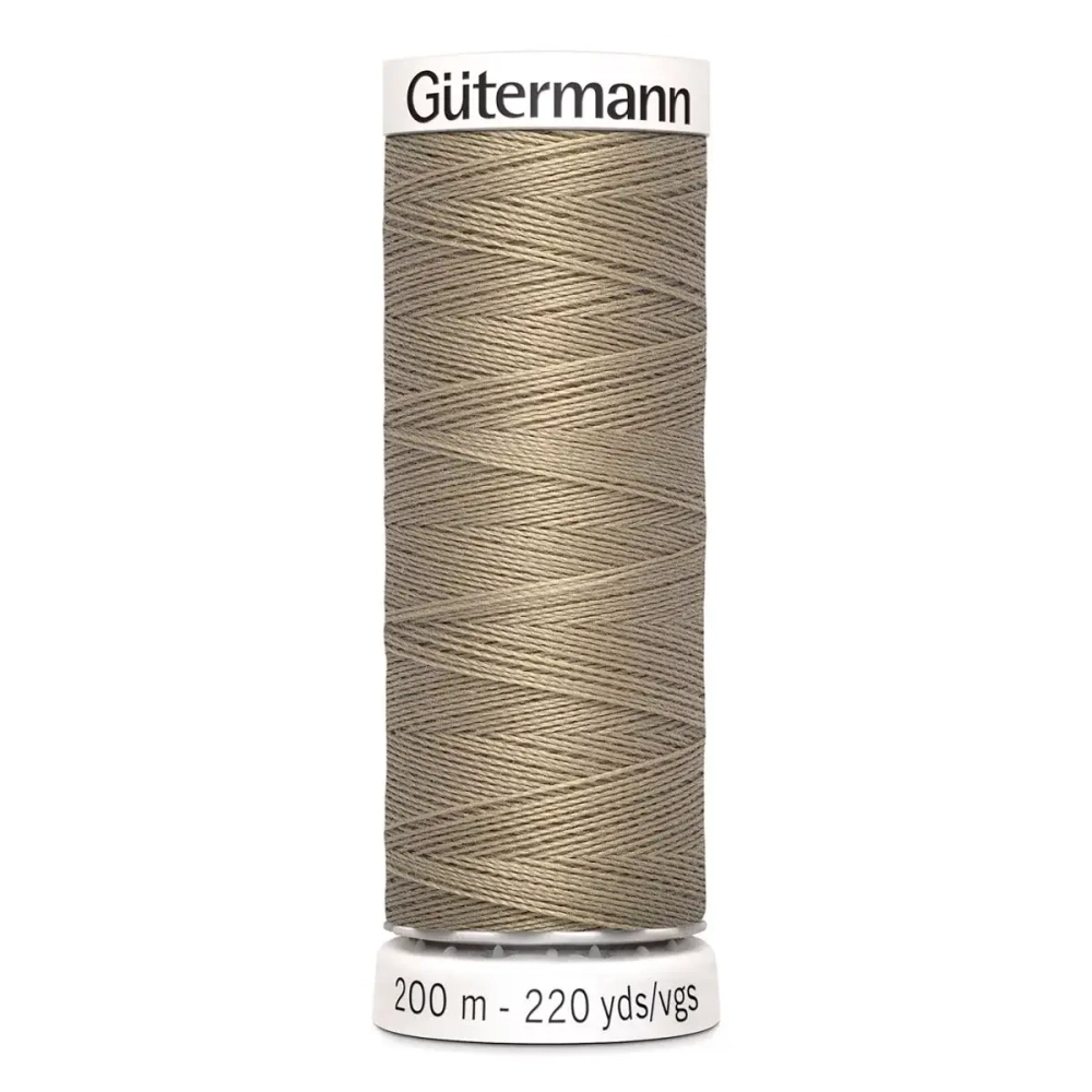 Нить Sew-All 200 м, Gutermann, 263 бежево-оливковый