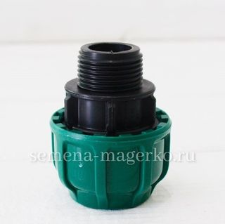 Муфта ПНД с наружной резьбой 32х1