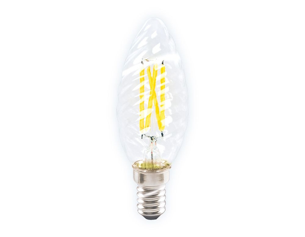 Светодиодная лампа Filament LED C35 6W E14 4200K (50W) 220-240V