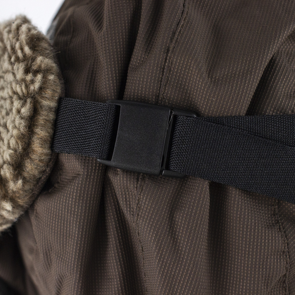 Шапка-ушанка Extreal "Стрит" (мех барашек коричневый, мембрана) XL