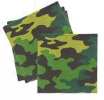 Салфетки «Камуфляж» 25см/ 33 см, 12 шт