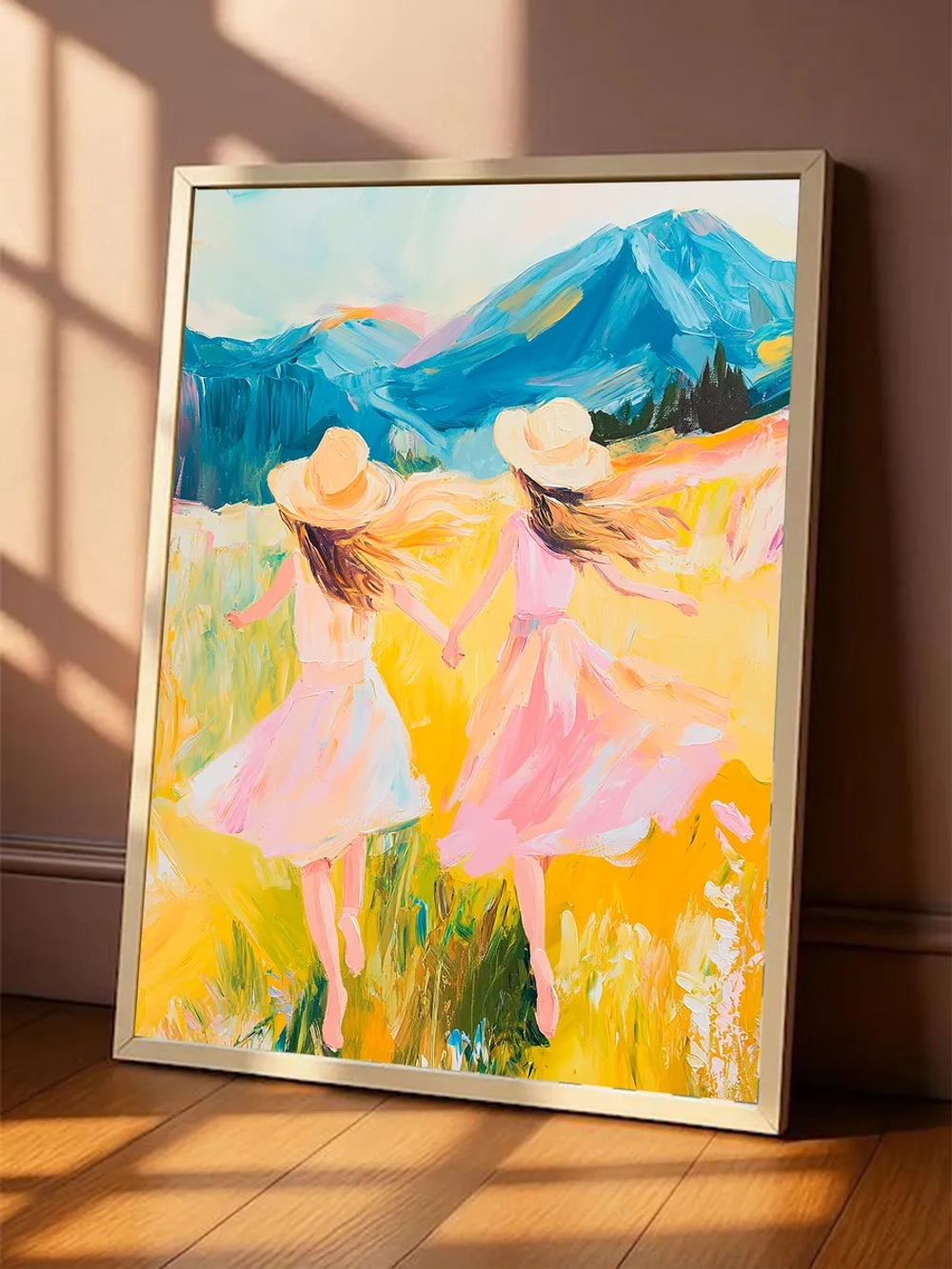 Постер весенний 50х70 см пасха