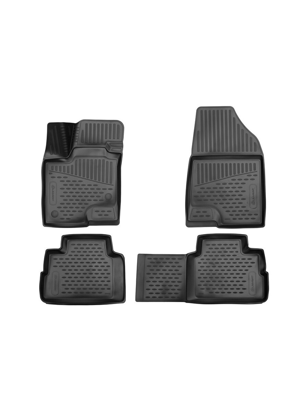 Коврики в салон для HAVAL DARGO 2022-, кроссовер, 4 шт. (полиуретан) ELEMENT3DAN0356210K