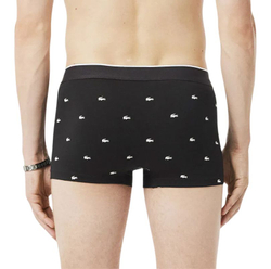 Боксерки теннисные Lacoste Stretch Cotton Trunks 3P - black