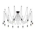 Citilux Эдисон CL451152 Люстра паук Венге