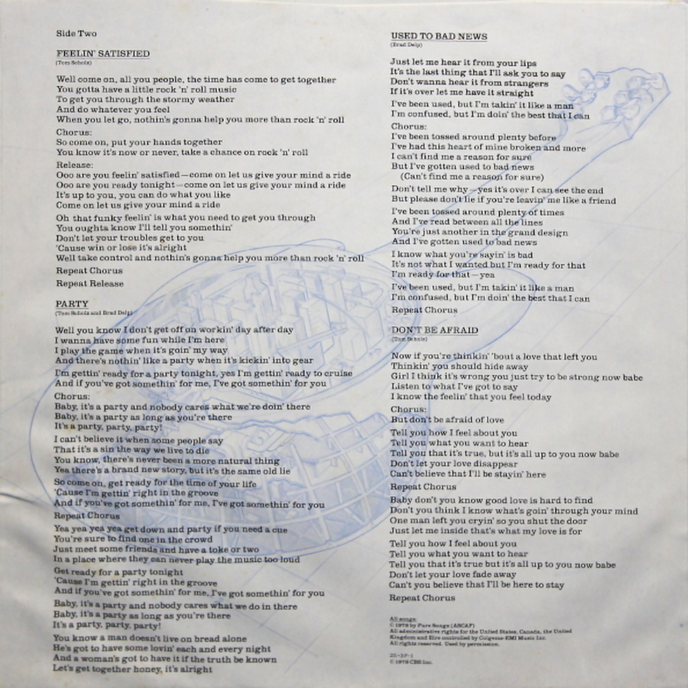 Boston / Don't Look Back (LP)