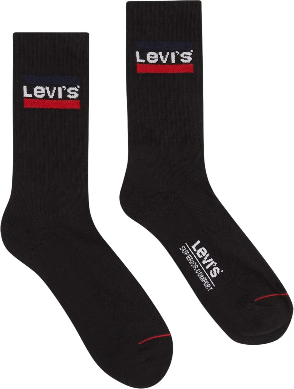 Носки ( набор 2 шт. ) LEVI'S Regular Cut Sprtwr Logo 2P