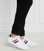 Кожаные кроссовки Tommy Hilfiger - белый(FM0FM04921)