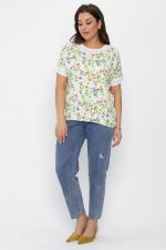 Блуза Лаванда (молочная) Б13818-1М LT Collection