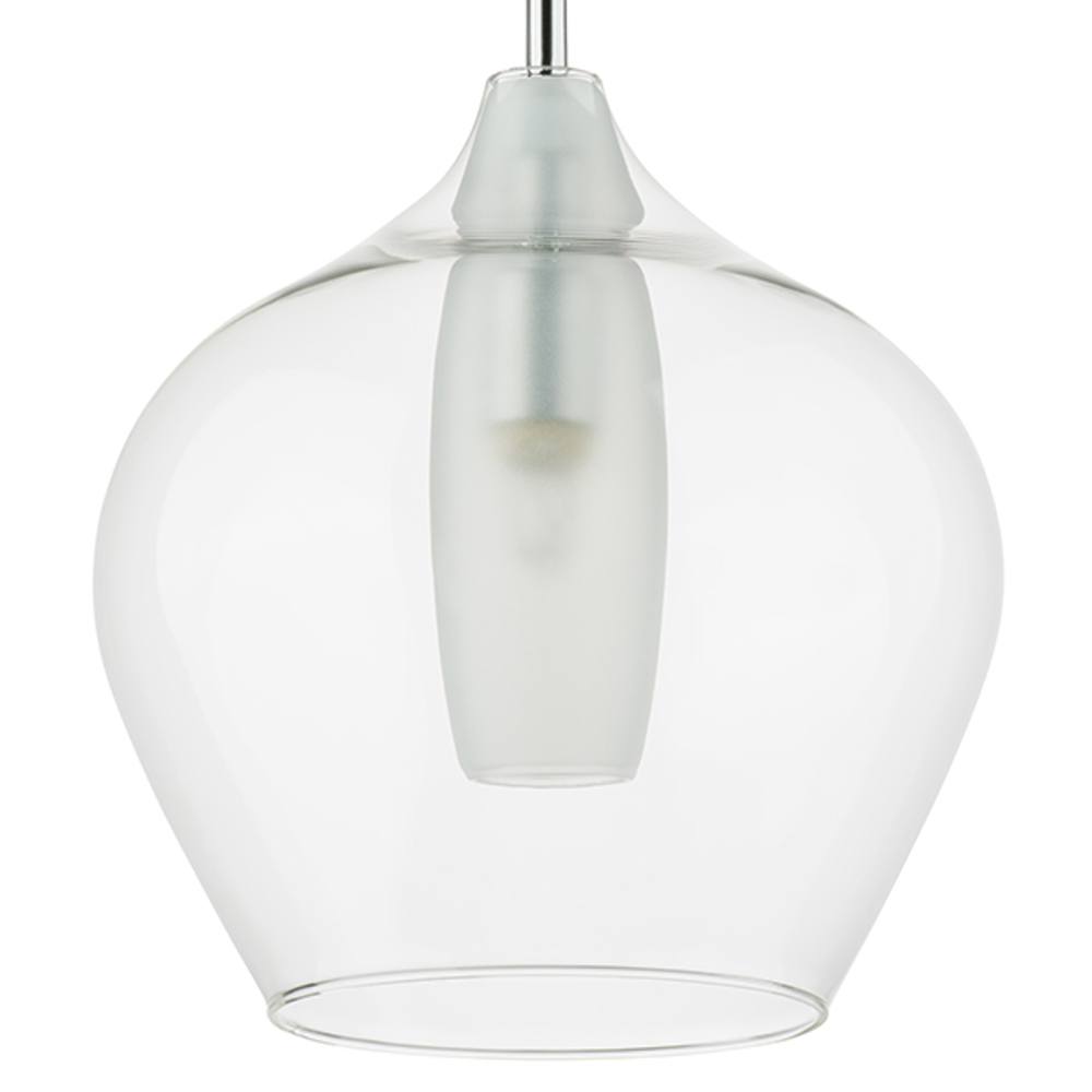 803541 Бра PENTOLA 1х25W G9 ХРОМ/ПРОЗРАЧНЫЙ