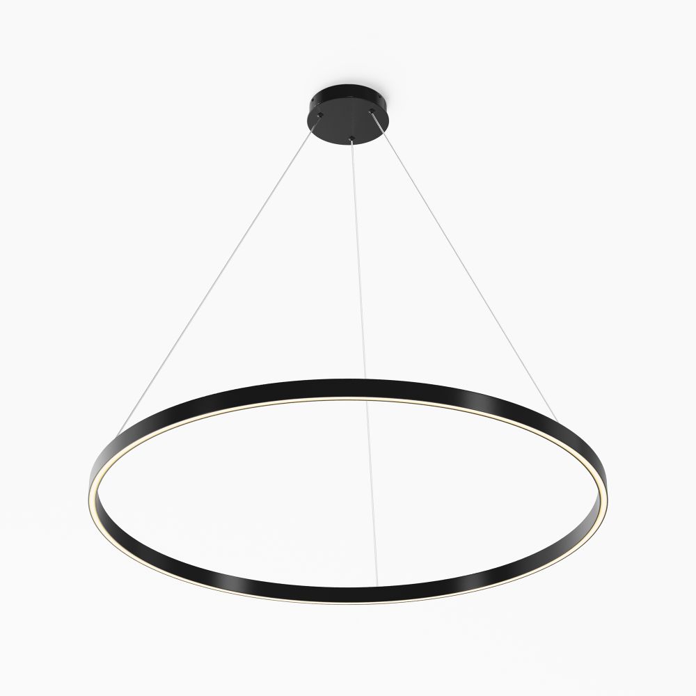 Люстра подвесная светодиодная Maytoni Rim MOD058PL-L54BK