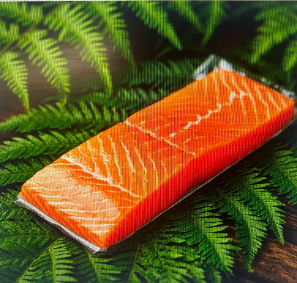 Форель филе-кусок с/с в/у, 300 гр