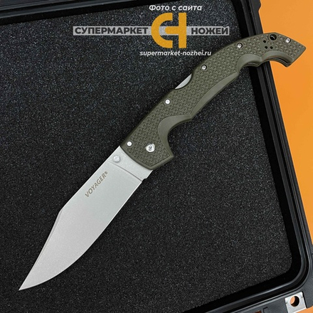 Реплика ножа Cold Steel Voyager XL Clip Green