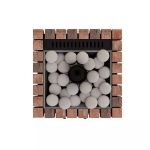 Дровяная банная печь Grill'D Retro Short