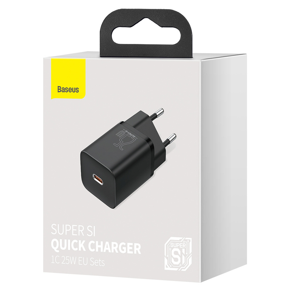 Зарядное устройство Baseus Super Si Quick Charger 1C 25W - Black