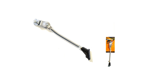 Подножка TRIX  20-28", алюминиевая, крепление центральное, регулируемая, серебристая