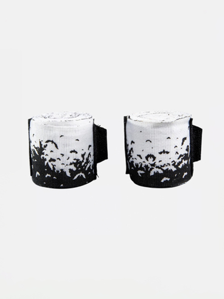 Бинты боксерские Venum Bats Black/White 4m