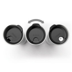 Термокружка Zoku 550 мл металлик