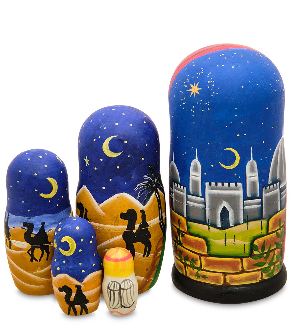 Народные промыслы МР-24/ 99 Матрешка 5м «Марьям»