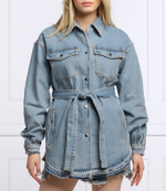 джинсовая куртка Liu Jo - голубой(UA2163 DSM07)