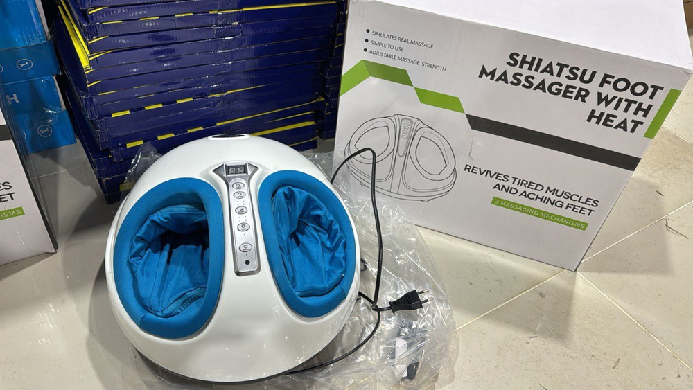 Массажёр для ног Shiatsum Foot Massager with Heat