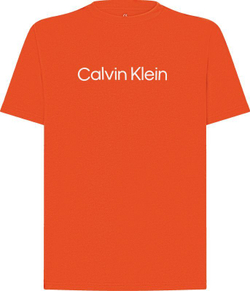 Мужская теннисная футболка Calvin Klein PW SS T-shirt - красный